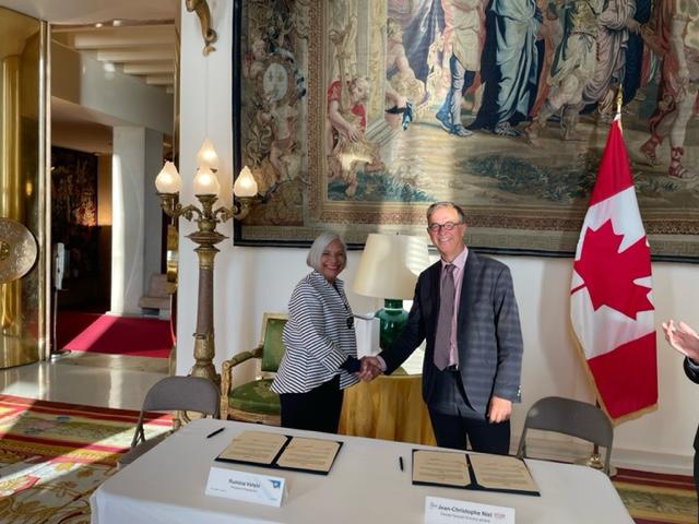 IRSN and CNSC signed an Memorandum of Understanding for cooperation and exchange of information on nuclear safety